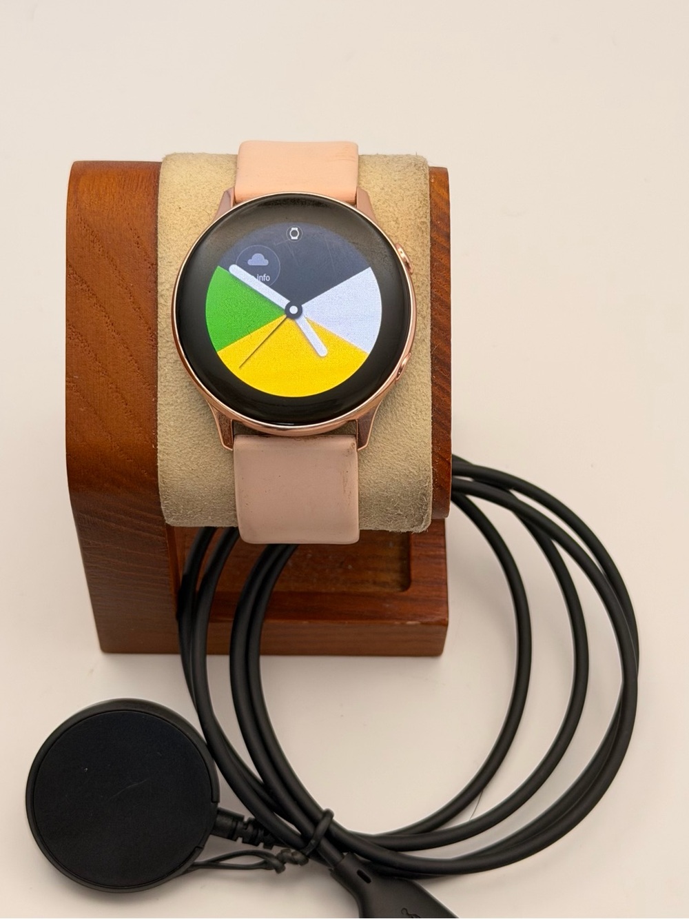 Samsung Galaxy Watch Active, Tested, Charger Included, New Band, Smartwatch